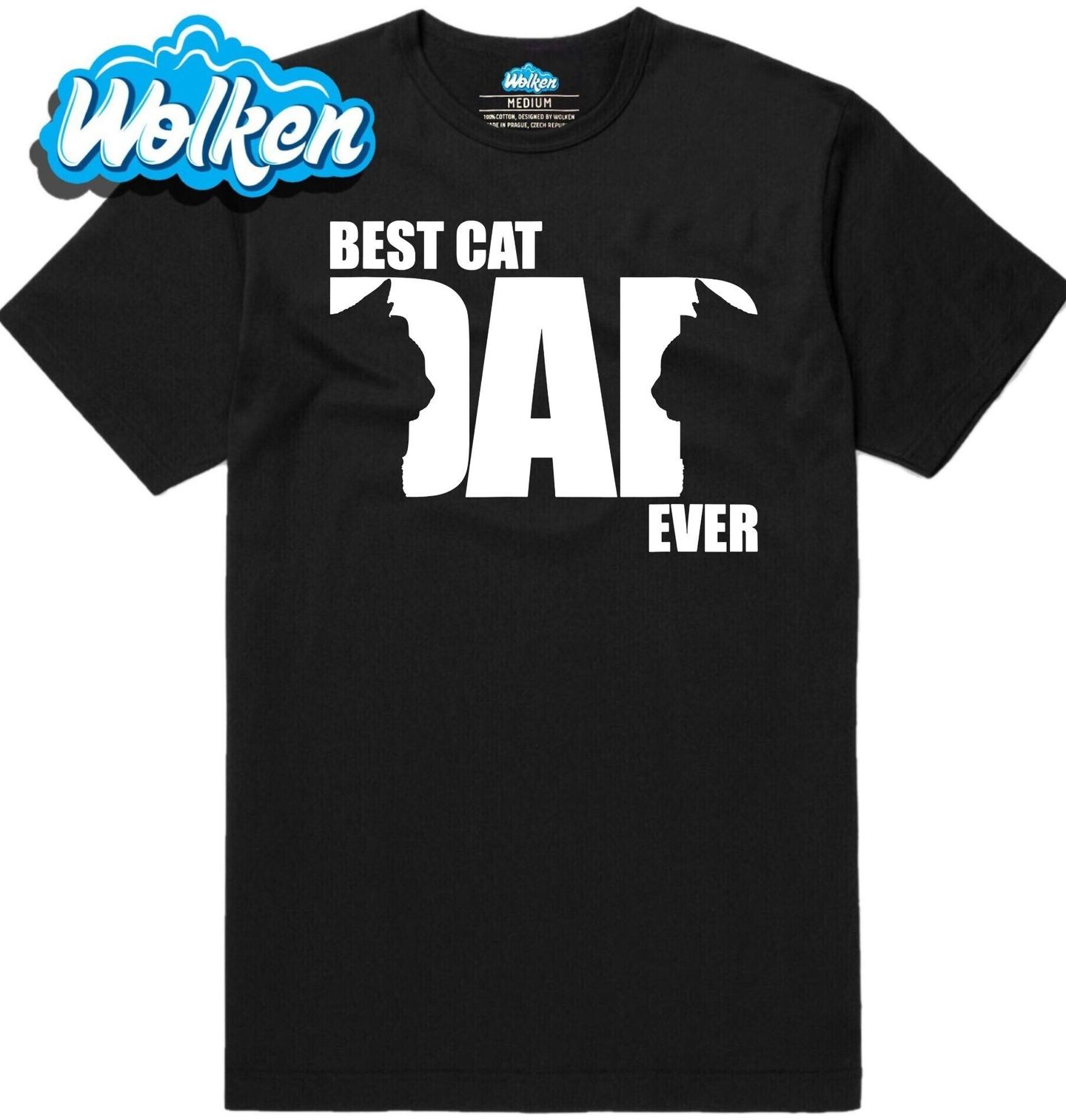 Pánské tričko Kočičí Táta Cat Dad.jpg