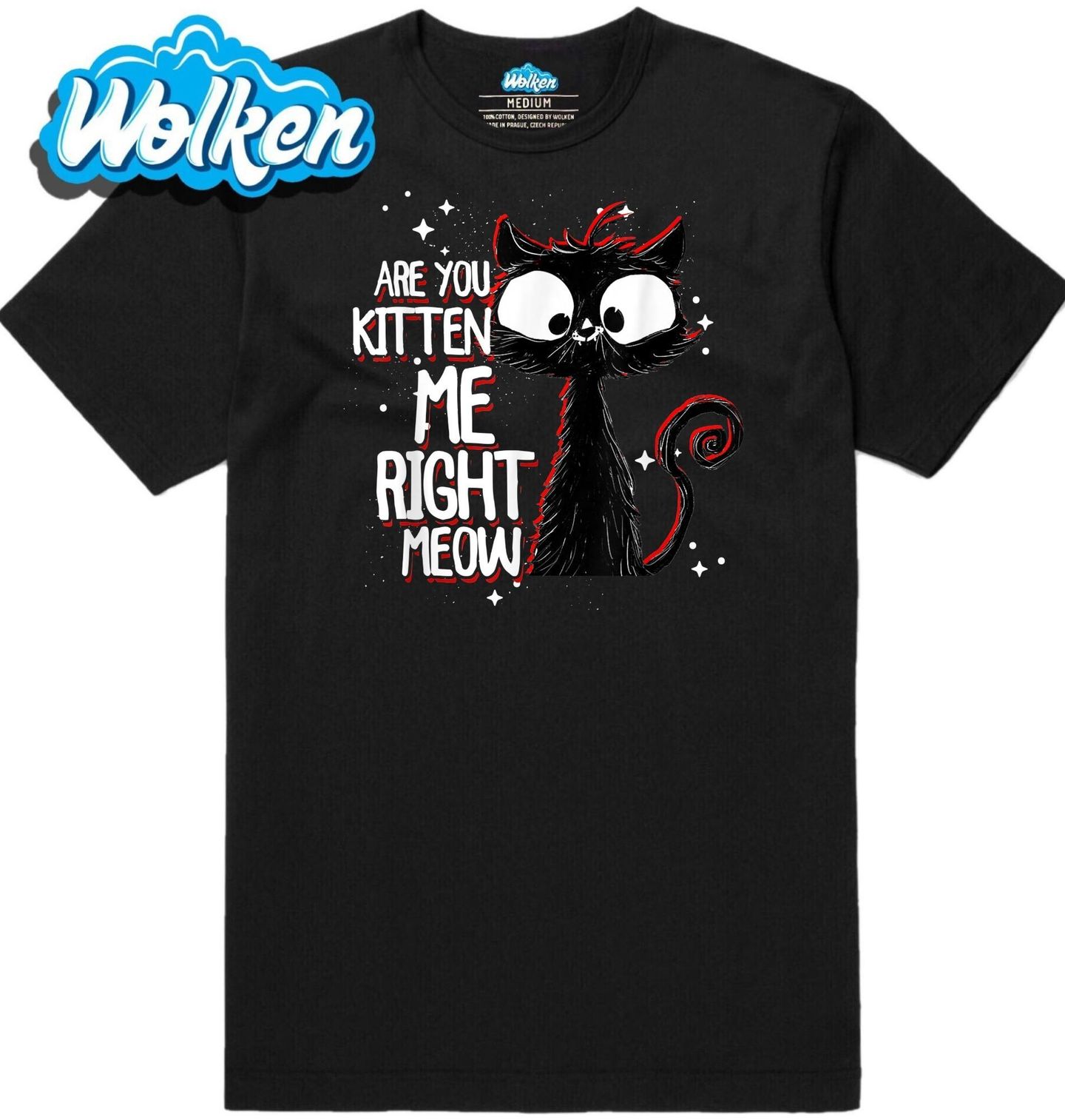 Pánské tričko To Myslíš Vážně Mňau.jpg