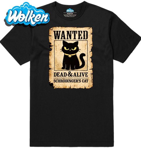 Obrázek produktu Pánské tričko Hledaná Kočka Wanted