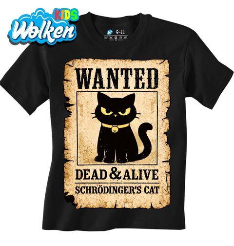 Obrázek produktu Dětské tričko Hledaná Kočka Wanted