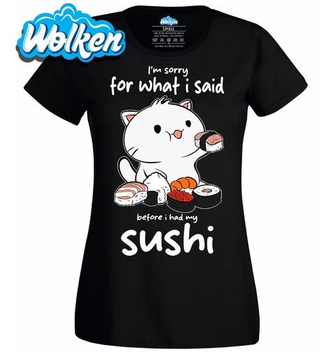 Obrázek produktu Dámské tričko Sushi Kočka
