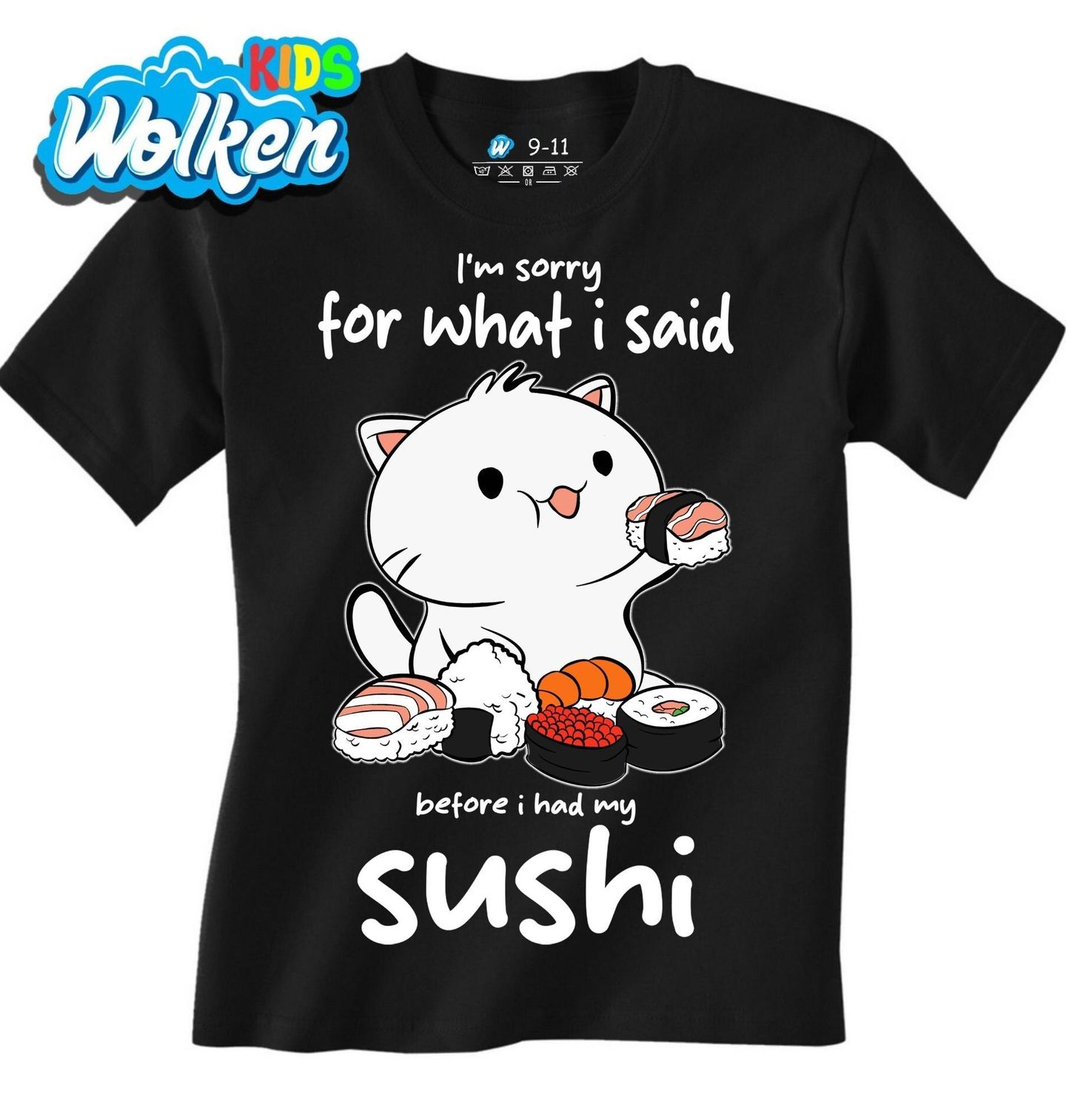 Dětské tričko Sushi Kočka.jpg