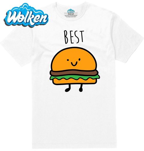 Obrázek produktu Pánské tričko 1/2 Best Friends - Best Burger