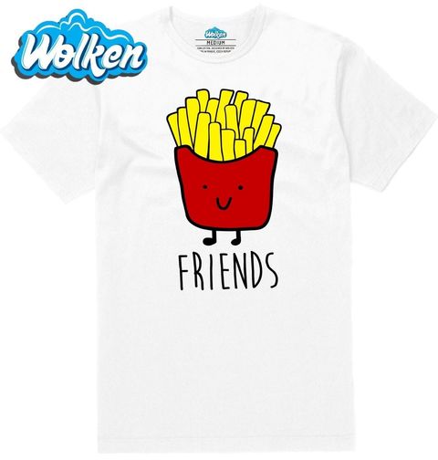 Obrázek produktu Pánské tričko 2/2 Best Friends - Friends Hranolky