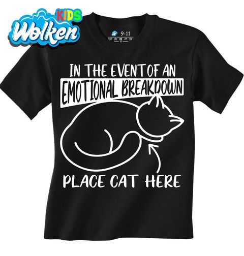 Obrázek produktu Dětské tričko Kočka jako Záchrana