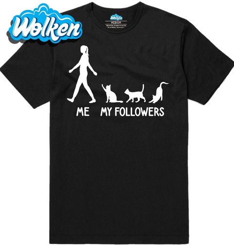 Obrázek produktu Pánské tričko Já a Moji Kočičí Sledující