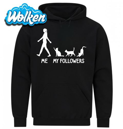 Obrázek produktu Pánská mikina Já a Moji Kočičí Sledující