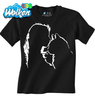 Dětské tričko Láska Člověka a Kočky.jpg