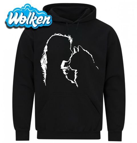 Obrázek produktu Pánská mikina Láska Člověka a Kočky