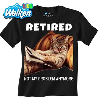 Dětské tričko Kočka v Důchodu.jpg