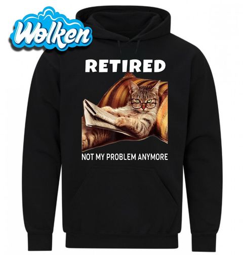 Obrázek produktu Pánská mikina Kočka v Důchodu