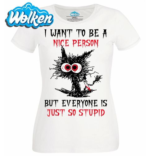 Obrázek produktu Dámské tričko Kočka Vrah