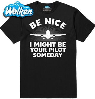Pánské tričko Možná Budu Tvůj Pilot.jpg