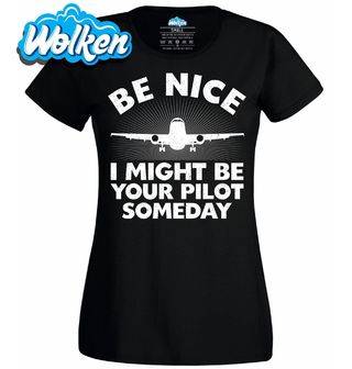 Dámské tričko Možná Budu Tvůj Pilot.jpg