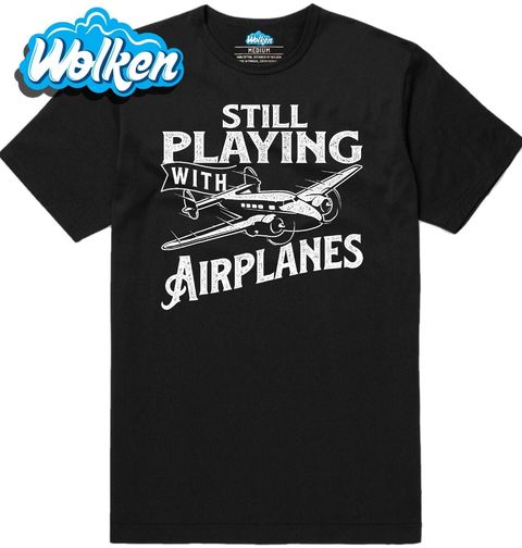 Obrázek produktu Pánské tričko Pořád si Hraji s Letadly