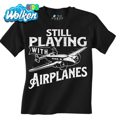 Obrázek produktu Dětské tričko Pořád si Hraji s Letadly