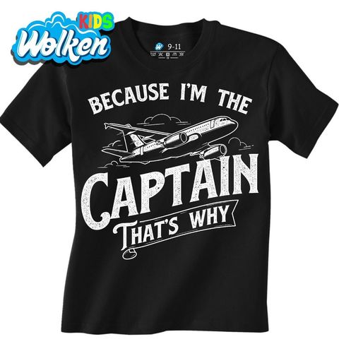 Obrázek produktu Dětské tričko Protože jsem Kapitán