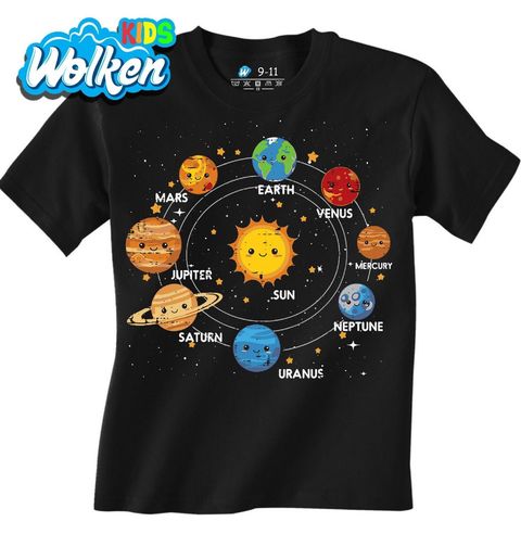 Obrázek produktu Dětské tričko Sluneční Soustava pro Děti