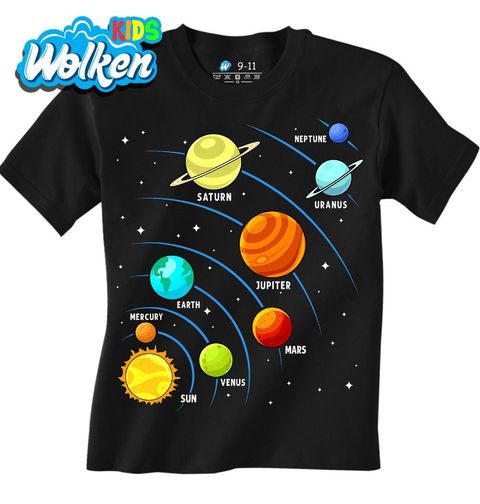 Obrázek produktu Dětské tričko Oběžné Dráhy Planet