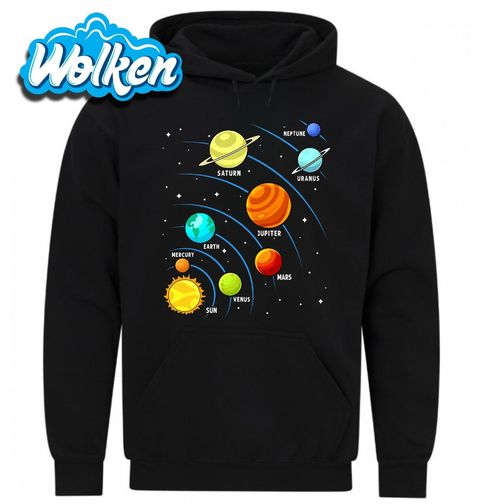 Obrázek produktu Pánská mikina Oběžné Dráhy Planet