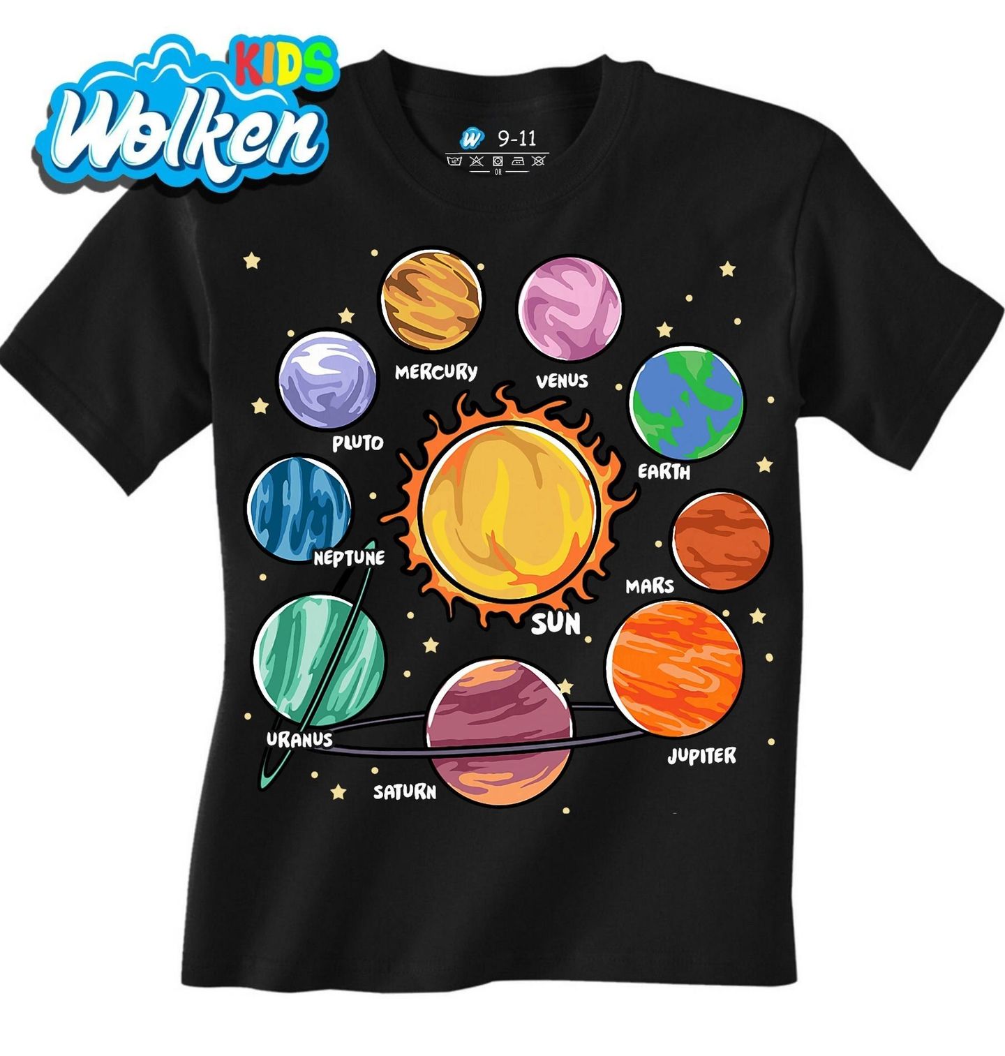 Dětské tričko Planety kolem Slunce.jpg