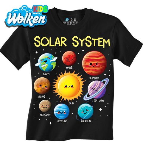 Obrázek produktu Dětské tričko Slunenčí Soustava Solar System