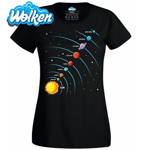 Obrázek produktu Dámské tričko Planety v Pohybu