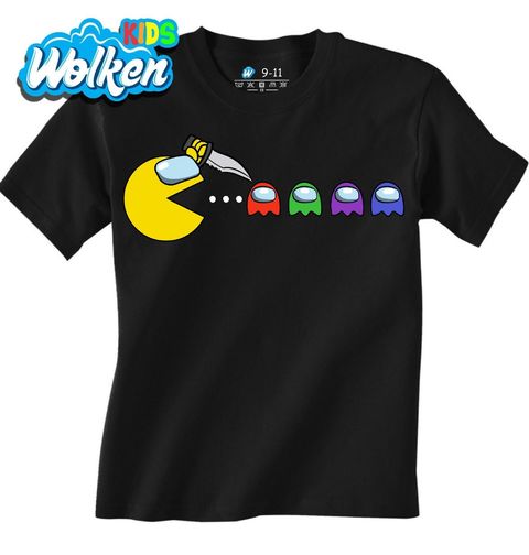 Obrázek produktu Dětské tričko Pac-man vs Among Us