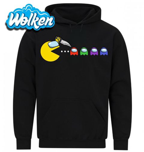 Obrázek produktu Pánská mikina Pac-man vs Among Us