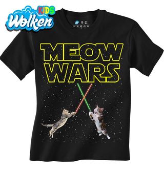 Dětské tričko Kočičí Války Meow Wars.jpg