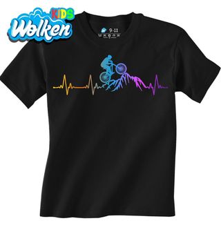 Dětské tričko Kardiogram a Horské Kolo MTB.jpg