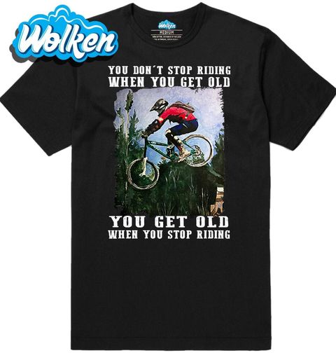 Obrázek produktu Pánské tričko Nezastavíš, když Zestárneš