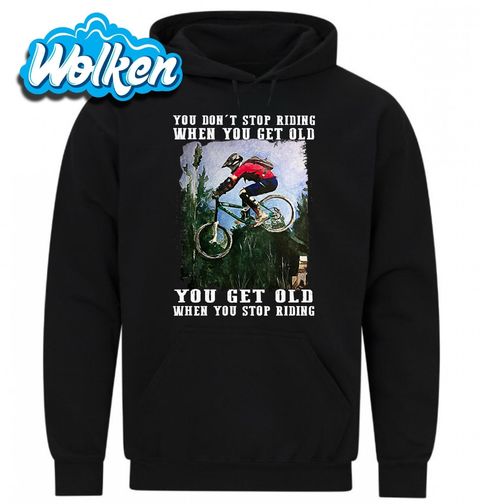 Obrázek produktu Pánská mikina Nezastavíš, když Zestárneš