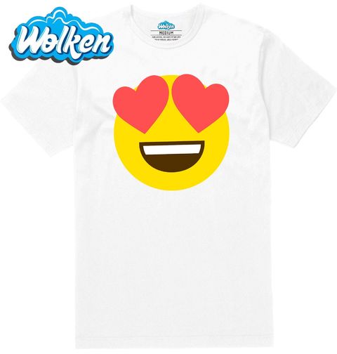 Obrázek produktu Pánské tričko Emoji Love Zamilovaný Smajlík 