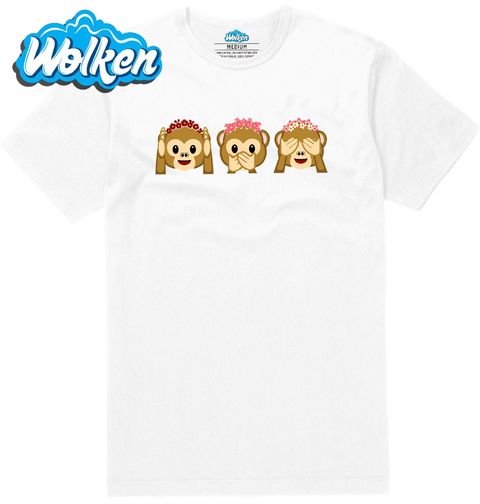 Obrázek produktu Pánské tričko Emoji Opičky