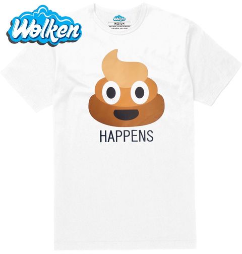 Obrázek produktu Pánské tričko Emoji Shit Happens
