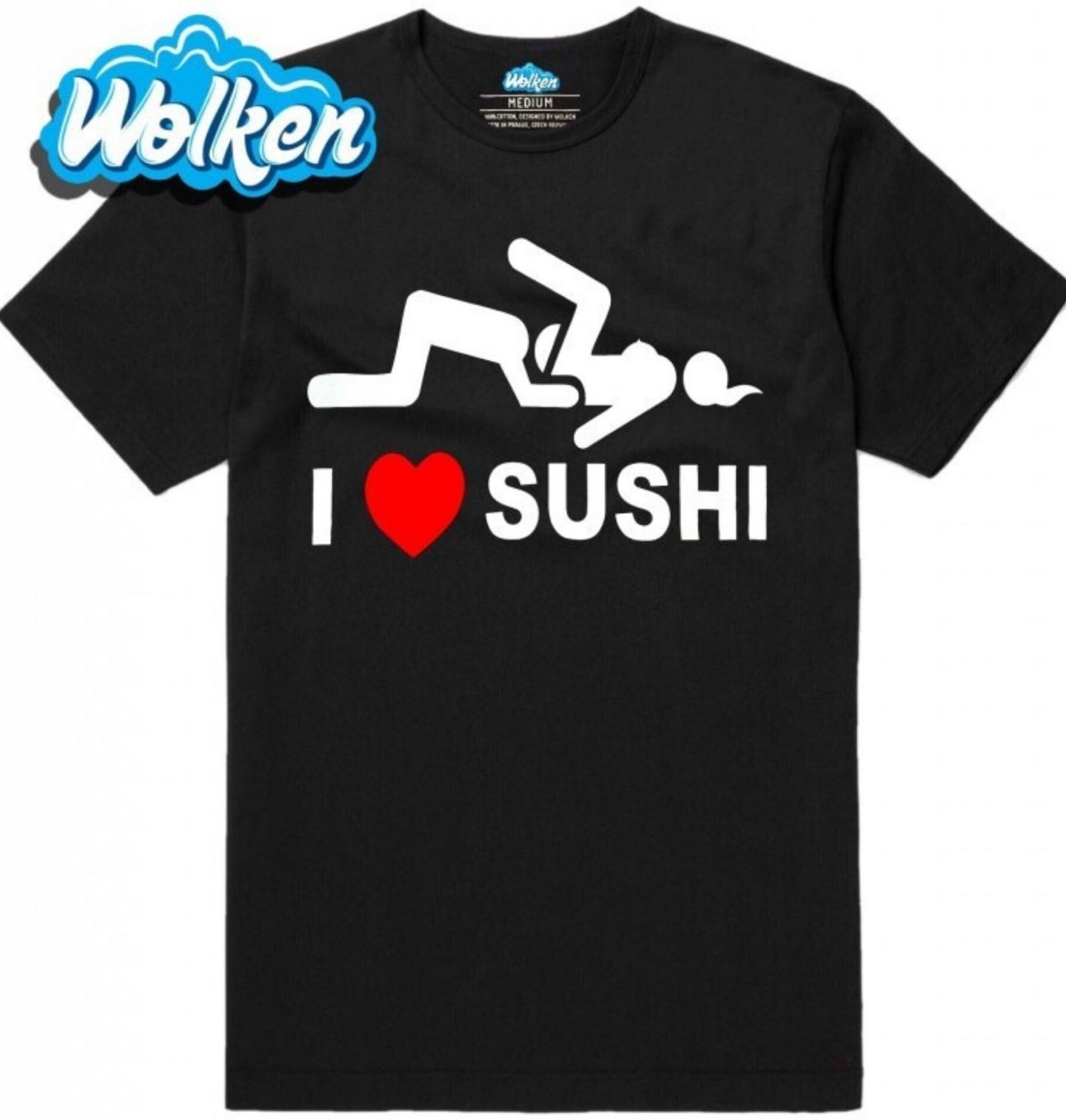 Pánské tričko Miluju Sushi I love Sushi (Skladem S-5XL).jpg