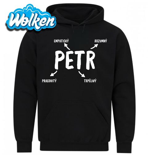 Obrázek produktu Pánská mikina Popis Jména Petr