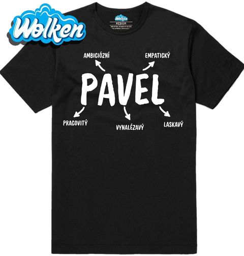 Obrázek produktu Pánské tričko Popis Jména Pavel