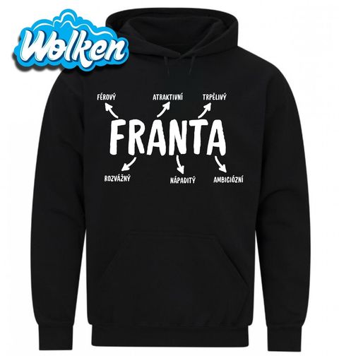 Obrázek produktu Pánská mikina Popis Jména Franta