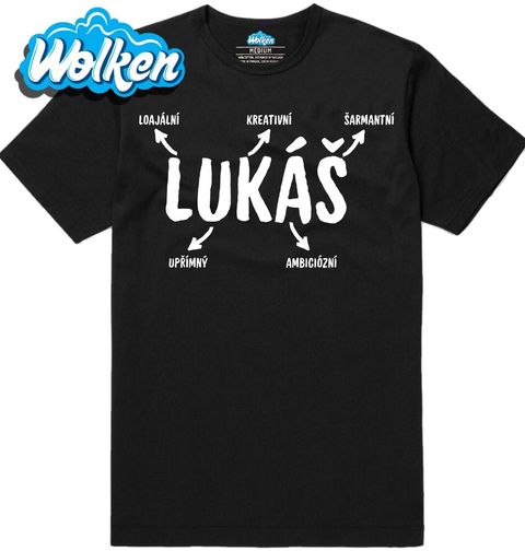 Obrázek produktu Pánské tričko Popis Jména Lukáš