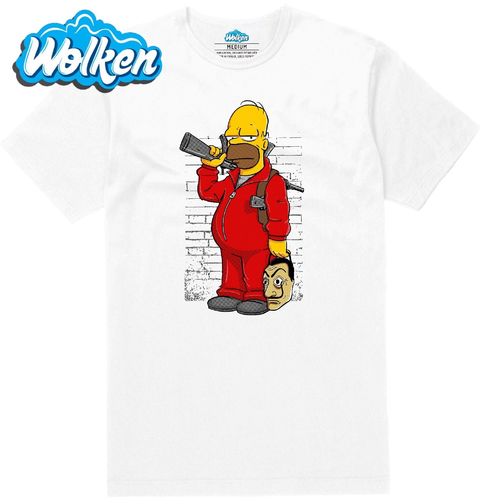 Obrázek produktu Pánské tričko La casa de papel Homer Simpson 