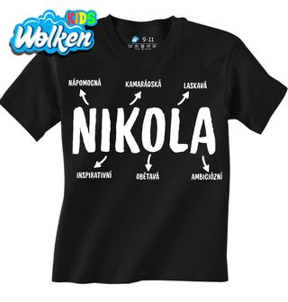 Dětské tričko Popis Jména Nikola.jpg