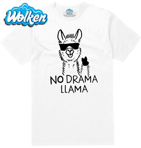 Obrázek produktu Pánské tričko Lama co nedělá drama No drama Llama 