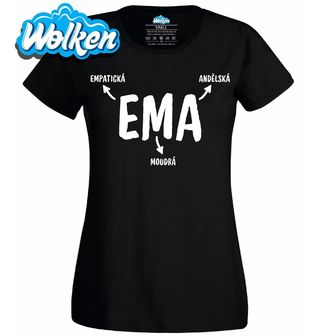 Dámské tričko Popis Jména Ema.jpg