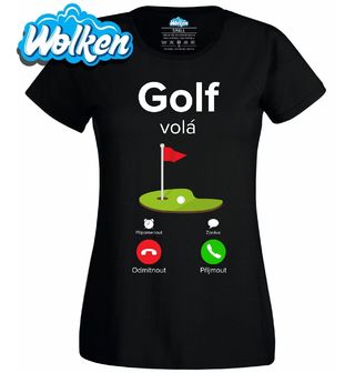 Dámské tričko Golf volá Phone Call.jpg