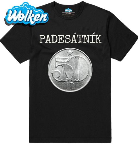 Obrázek produktu Pánské tričko Padesátník 50. Kulatiny Československý Haléř