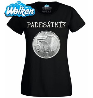 Dámské tričko Padesátník 50. Kulatiny Československý Haléř.jpg