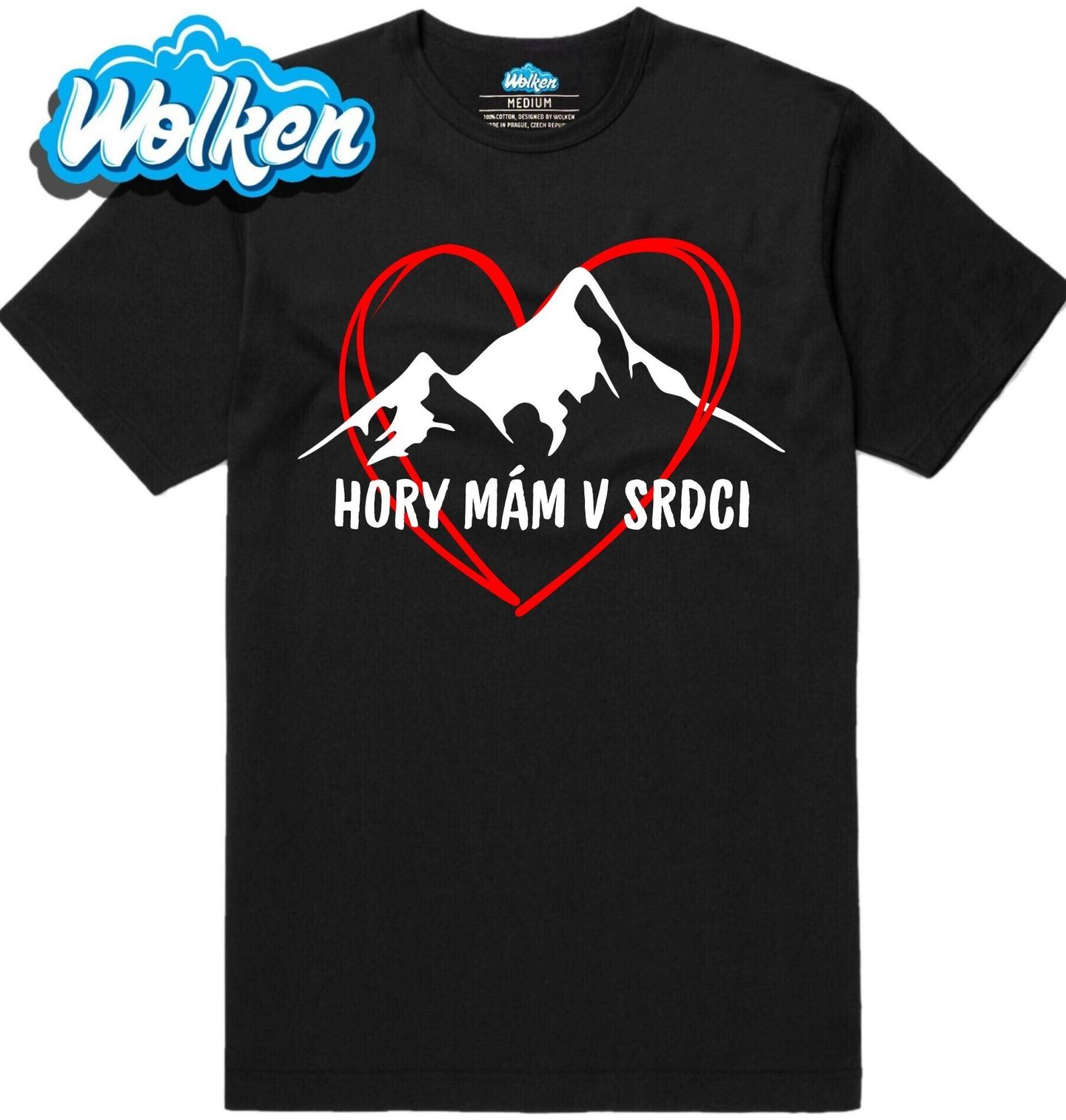 Pánské tričko Hory mám v srdci.jpg