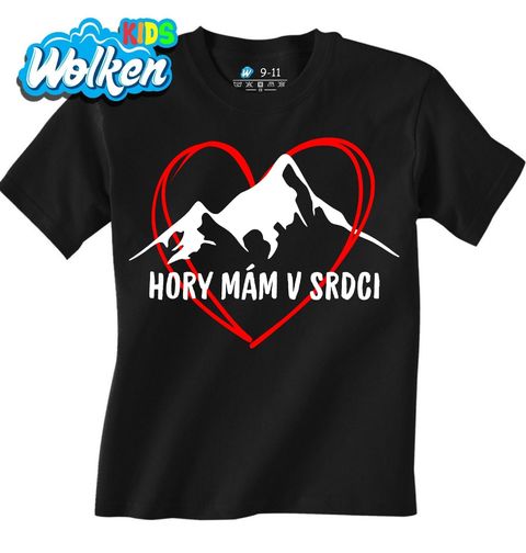 Obrázek produktu Dětské tričko Hory mám v srdci